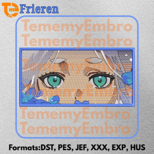 Frieren Beyond Journeys End Anime Embroidery Art Elf Mage