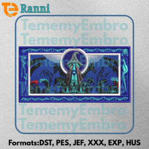 Ranni Elden Ring Embroidery Design Age of Stars Art